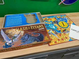 Clash Of The Titans Board Game Vintage 1981 By Whitman Rare 100 Complete