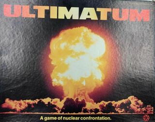 Ultimatum - A Game Of Nuclear Confrontation By Yaquinto