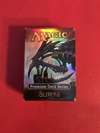 Slivers Magic The Gathering (mtg) Premium Deck Series 60 Foil Cards