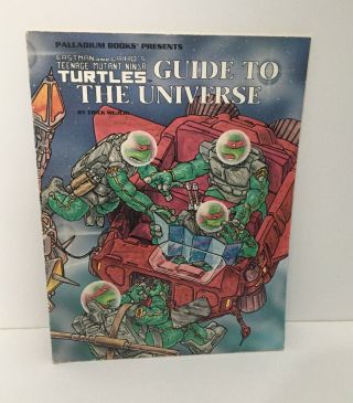1987 Tmnt Teenage Mutant Ninja Turtles Guide To The Universe Rpg Vintage