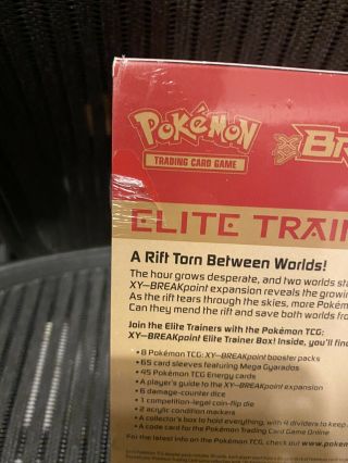 Pokemon XY Breakpoint Elite Trainer Box 3