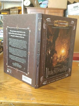 Expedition To Undermountain Dungeons & Dragons Wotc D&d Rpg - Very Good 2007