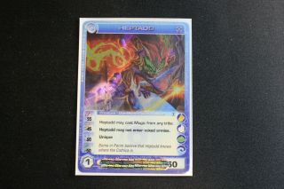 Chaotic Card 4 Element Heptadd Ripple Foil