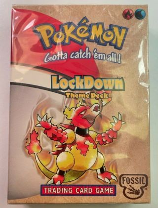 Lockdown Theme Deck - Fossil Pokemon 1999 Rare Wotc -