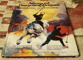 Official Advanced Dungeon And Dragons Oriental Advanced 1985 - Gary Gygax