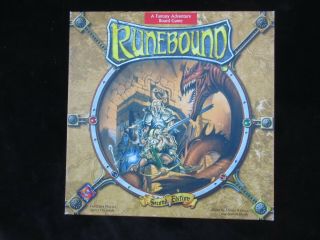 Runebound 2nd Edition Board Game Complete Fantasy Flight Ffg Martin Wallace Ed.