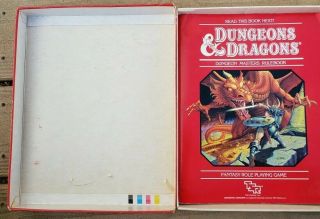 TSR Dungeons & Dragons Set 1: Basic Rules 1011 NO Crayon or Dice 3