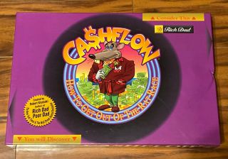 Cashflow For Kids Board Game 2002 Investing 101 Rich Dad Robert Kiyosaki