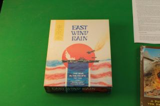 EAST WIND RAIN - War in Pacific 1941 - 45,  Unpunched - 3W Plus EXTRA ' s 2