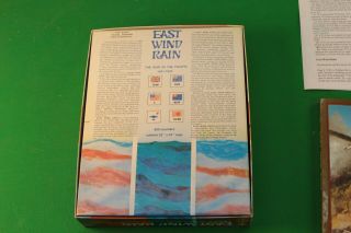 EAST WIND RAIN - War in Pacific 1941 - 45,  Unpunched - 3W Plus EXTRA ' s 3