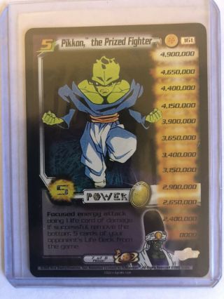 Dragon Ball Z Dbz Ccg Pikkon,  The Prized Fighter Ultra Rare Plus Personalities