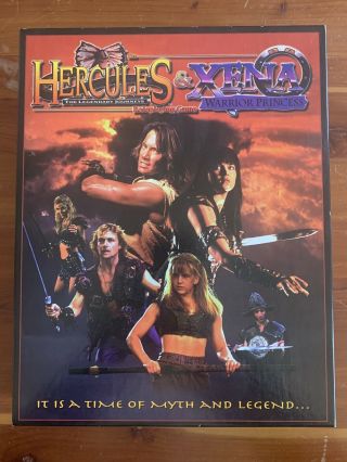 1998 West End Games Hercules & Xena Warrior Princess Roleplaying Game