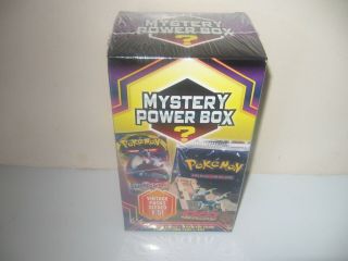 Pokemon Mystery Power Box - Rare - 5 Booster Packs - Vintage Pack 1:5 Mj