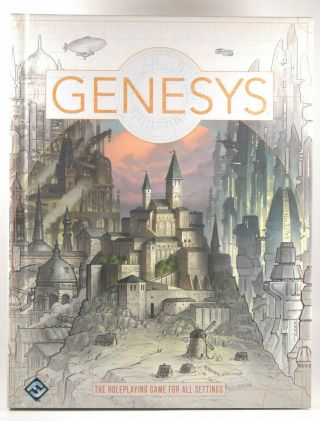 Genesys Rpg Core Rulebook Vg,  Fantasy Flight