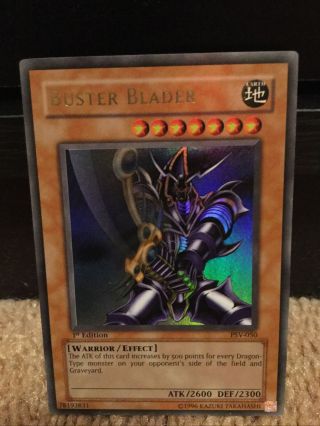 1x Buster Blader Psv - 050 1st Edition Ultra Rare - Yu - Gi - Oh Is Nm