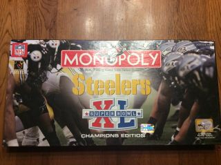 Monopoly Steelers Bowl Xl Champions Edition 2006 Complete Euc