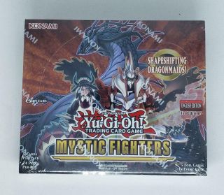 Yugioh Mystic Fighters 1st Edition Booster Box Factory 24 Packs