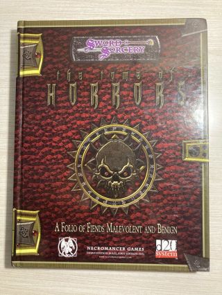 Sword & Sorcery - Tome Of Horrors (necromancer Games D&d 3.  5 Ogl D20)