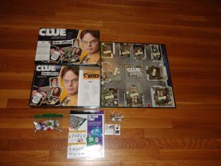 2009 Hasbro Clue The Office Edition Detective Board Game Complete Exc.