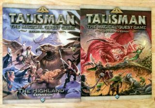 Talisman: The Magical Quest Game Plus Highland Expansion - Pre - Owned