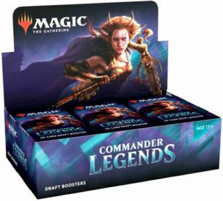 Commander Legends Draft Booster Box - Magic The Gathering Mtg - Ships Now