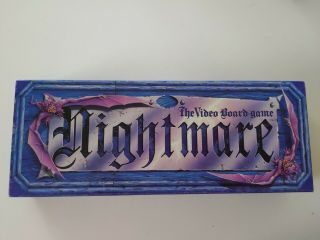 Nightmare The Video Board Game - Vhs Edition,  Missing Four Cards.  252/256
