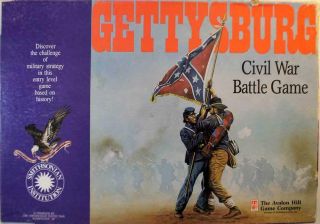 Avalon Hill Civil & Arw Gettysburg (smithsonian Ed) Fair