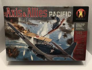 Avalon Hill Axis & Allies Pacific Pearl Harbor To Victory Board Game Complete