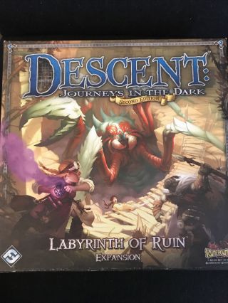 Labyrinth Of Ruin Expansion For Descent:journeys In The Dark 2nd Ed.