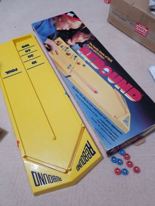 Ideal Vintage Rebound Board Game - Complete With All Parts