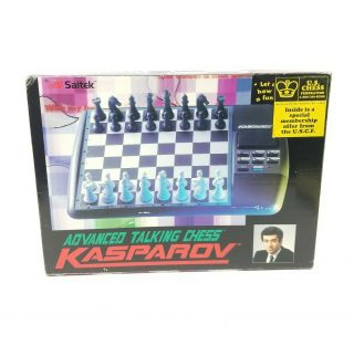 Saitek Advanced Talking Chess Kasparov Complete Accept Missing Instructions 1996