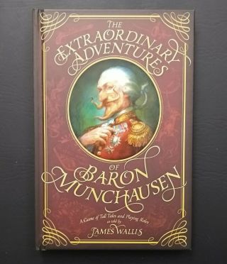 The Extraordinary Adventures Of Baron Munchausen Roleplaying Game Rpg 3rd Ed.