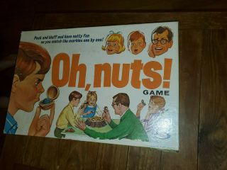 Oh Nuts Game Ideal Complete Good 1969