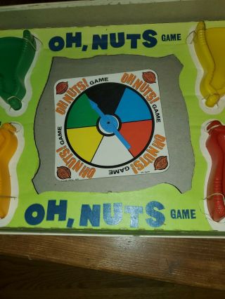 Oh Nuts Game Ideal Complete Good 1969 3