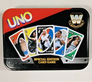Uno Card Game Wwe Wrestling Legends Special Edition 2006