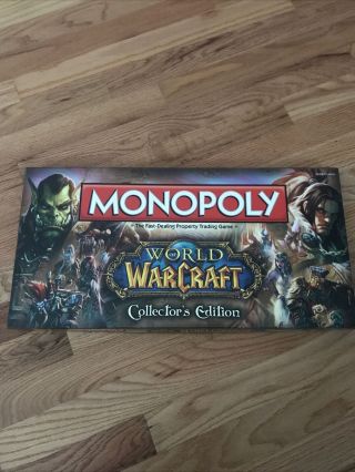 Monopoly World Of Warcraft Collector’s Edition 2012 Euc