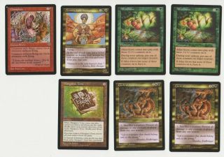 15 Mirage Mtg Cards - (near) (all Reserved List) - Magic The Gathering