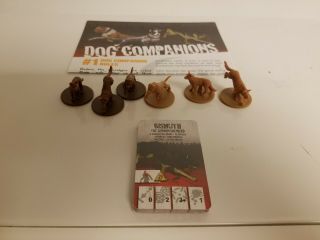 Zombicide Box Of Dogs - Dog Companions (expansion Set 6) Zombiecide Gug0020