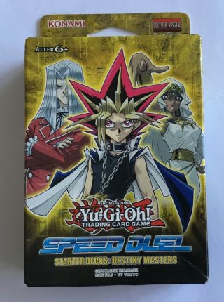 Yu - Gi - Oh Speed Duel Starter Decks: Destiny Masters Ovp Deutsch 1.  Auflage