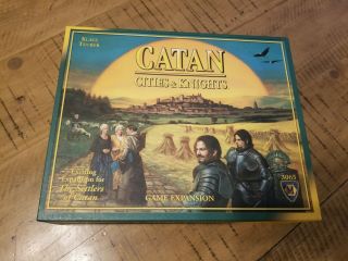 The Settlers Of Catan Cities And Knights 4th Edition 3065,  Complete,