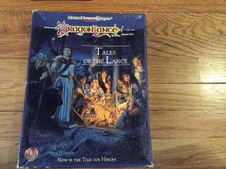Ad&d Dragonlance Tales Of The Lance Boxed Set 1992 Tsr
