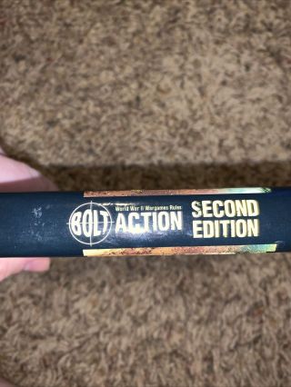 Bolt Action Second (2) Edition Rulebook HC Warlord Games 3