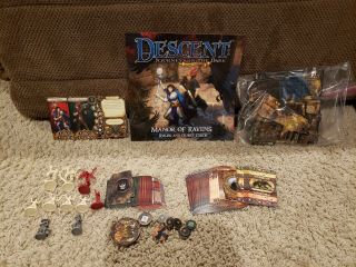 Manor Of Ravens Expansion For Descent Journeys In The Dark 2nd Edition