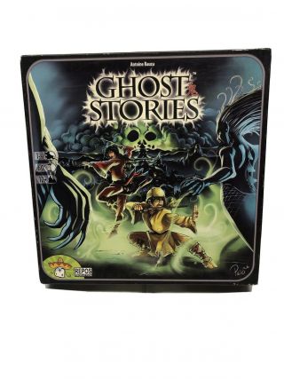 Ghost Stories (co Op) Board Game - 100 Complete Antoine Bauza