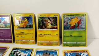 Pokemon 25th Anniversary General Mills Cereal COMPLETE Set includes Pikachu HOLO 3