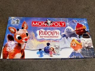 Rudolf The Red - Nosed Reindeer Monopoly Collector’s Edition Complete