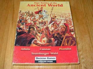 Decision Games 1992 - Four Battles Of The Ancient World (25 Unpunched)