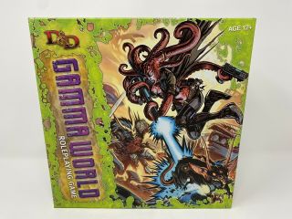 Wizards Of The Coast Gamma World Roleplaying Board Game