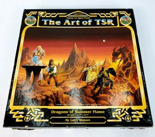 The Art Of Tsr " Dragons Of Summer Flame " (21.  5 X 27.  5) 1000 Piece Jigsaw Puzzle