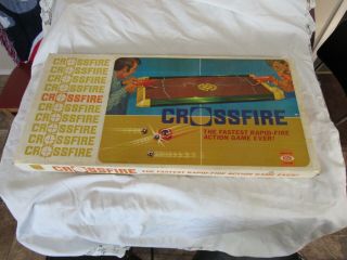 Vintage Ideal Game Crossfire 1971